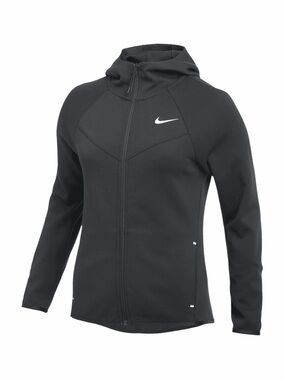 Nike Black Hooded Full-Zip Jacket